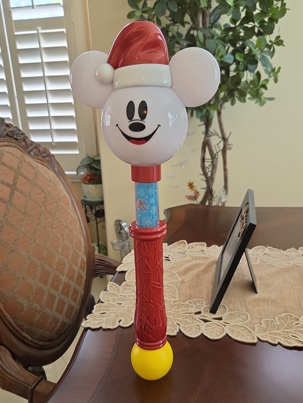 Mickey Mouse Holiday Bubble Wand